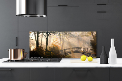 Painel vidro cozinha Arquitetura da Ponte Florestal