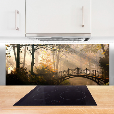 Painel vidro cozinha Arquitetura da Ponte Florestal