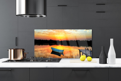 Painel cozinha Paisagem do Lago da Ponte do Barco