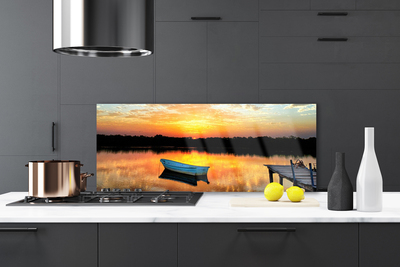 Painel cozinha Paisagem do Lago da Ponte do Barco