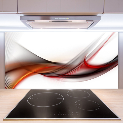 Painel vidro cozinha Gráficos Abstratos