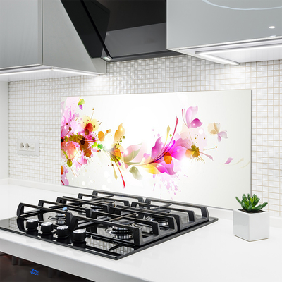 Painel vidro cozinha Gráficos Abstratos