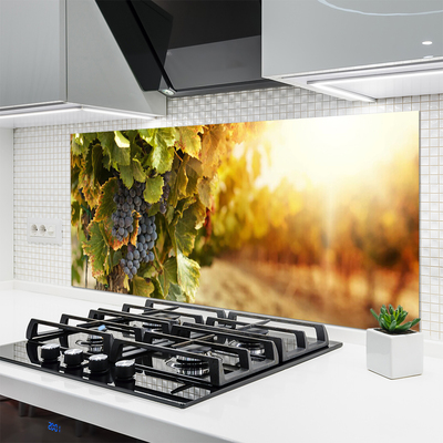 Painel cozinha Cozinha de folhas de uva