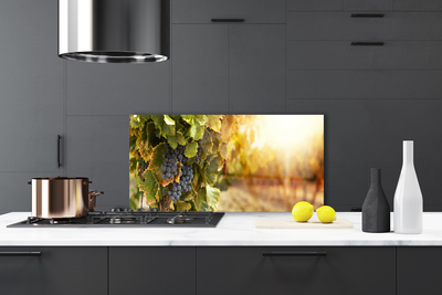 Painel cozinha Cozinha de folhas de uva