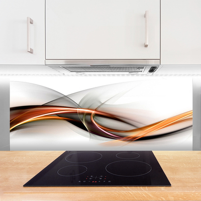 Painel vidro cozinha Abstração Resumo