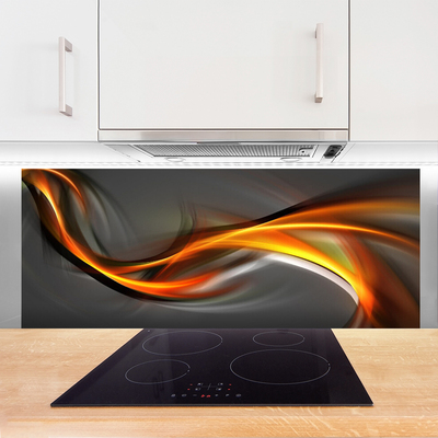 Painel vidro cozinha Gráficos Abstratos