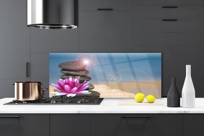 Painel cozinha Flor de Lótus Nenúfar