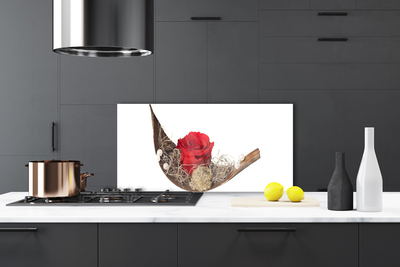 Painel cozinha Rosa Flor Planta Natureza