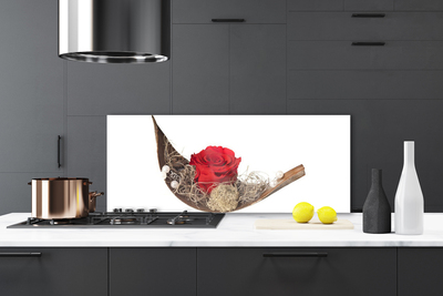 Painel cozinha Rosa Flor Planta Natureza