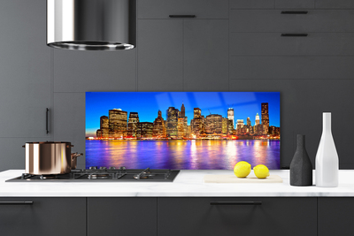 Painel cozinha Arranha-céus Casas da Cidade