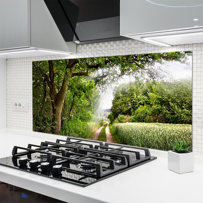 Painel cozinha Caminho da Natureza das Árvores