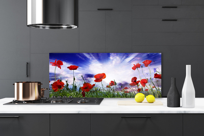 Painel cozinha Papoulas Plantam Natureza