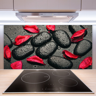 Painel cozinha Arte em Pedras e Pétalas