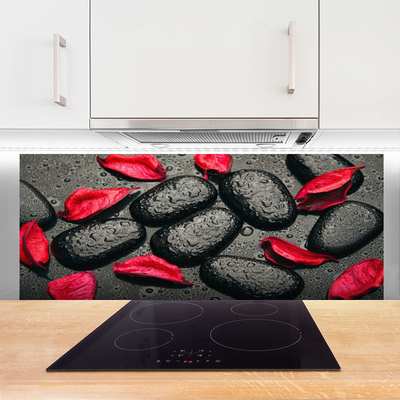 Painel cozinha Arte em Pedras e Pétalas