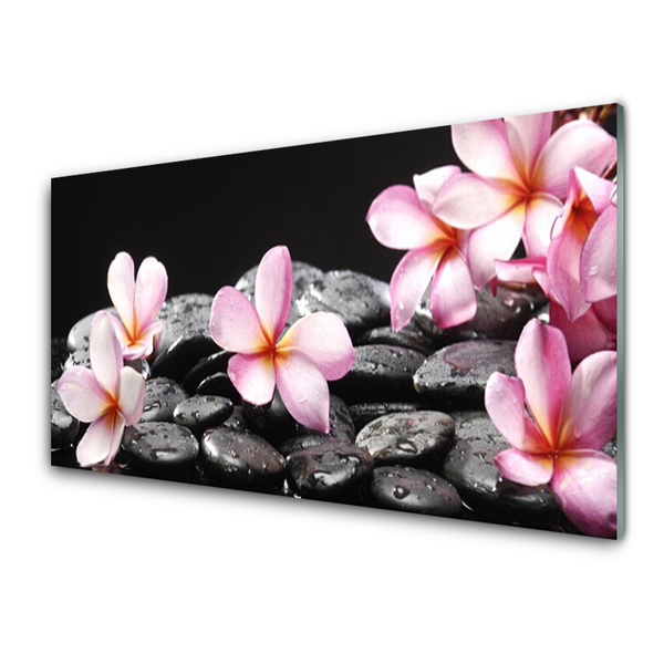 Painel cozinha Flor de Plumeria para a Parede