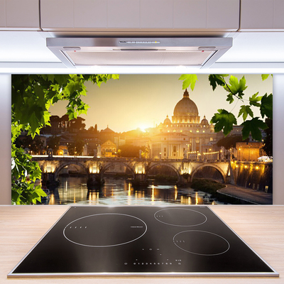 Painel vidro cozinha Arquitetura da Cidade da Ponte