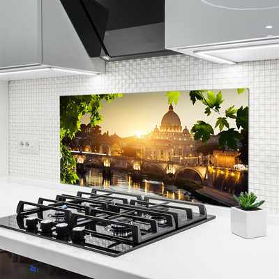 Painel vidro cozinha Arquitetura da Cidade da Ponte