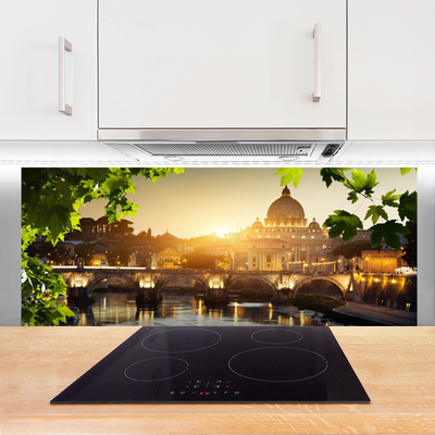 Painel vidro cozinha Arquitetura da Cidade da Ponte