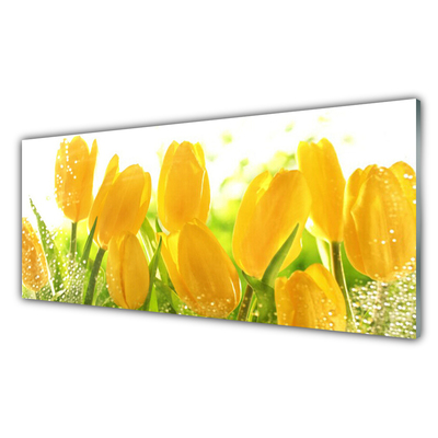 Painel cozinha Tulipas Flores Planta