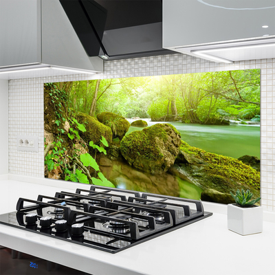 Painel cozinha Lago Rio Natureza