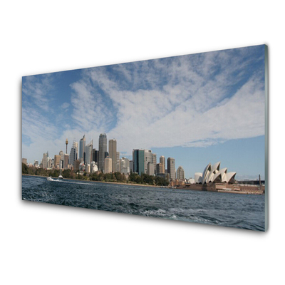 Painel vidro cozinha Casas City Sea Sydney