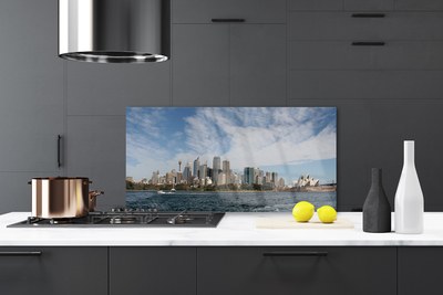 Painel vidro cozinha Casas City Sea Sydney
