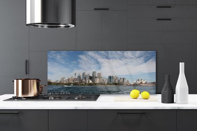 Painel vidro cozinha Casas City Sea Sydney