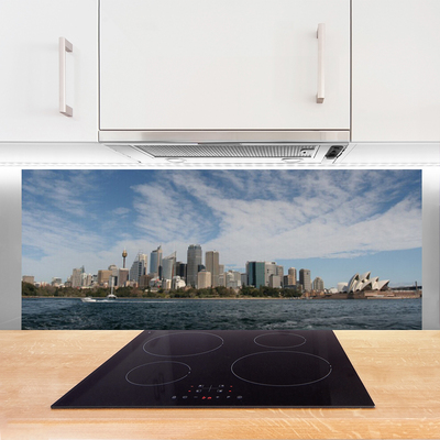 Painel vidro cozinha Casas City Sea Sydney