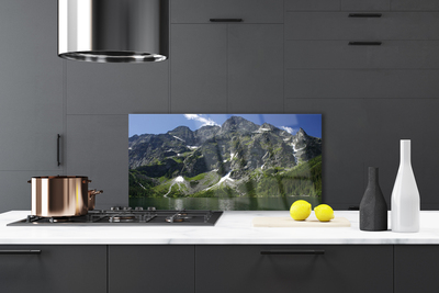 Painel cozinha Montanhas Lago Floresta Paisagem