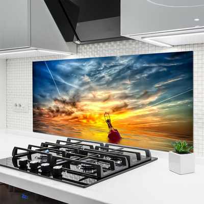 Painel vidro cozinha Gráficos Abstratos