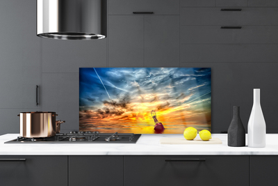 Painel vidro cozinha Gráficos Abstratos