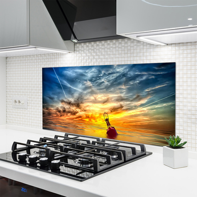 Painel vidro cozinha Gráficos Abstratos