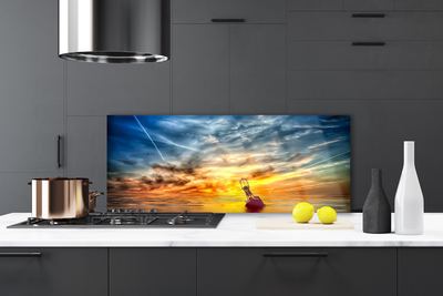 Painel vidro cozinha Gráficos Abstratos