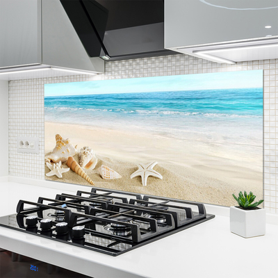 Painel cozinha Conchas de estrelas do mar