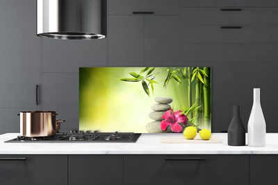 Painel cozinha Pedras Zen de Flor de Bambu