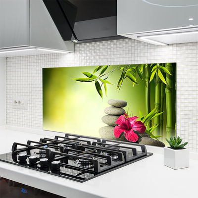 Painel cozinha Pedras Zen de Flor de Bambu