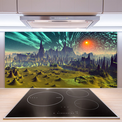 Painel cozinha Gráficos Abstratos