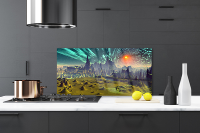 Painel cozinha Gráficos Abstratos