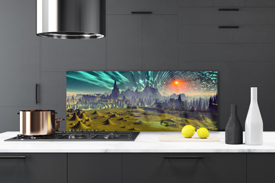 Painel cozinha Gráficos Abstratos