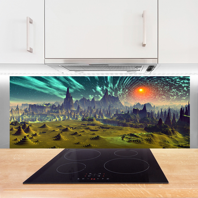 Painel cozinha Gráficos Abstratos