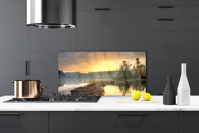 Painel cozinha Paisagem do Lago Pond