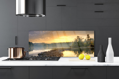 Painel cozinha Paisagem do Lago Pond