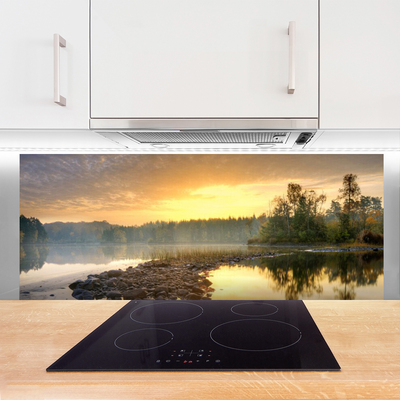 Painel cozinha Paisagem do Lago Pond