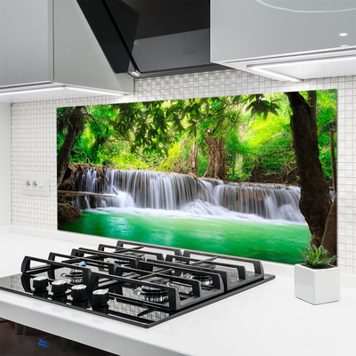 Painel cozinha Cachoeira Lago Floresta Natureza