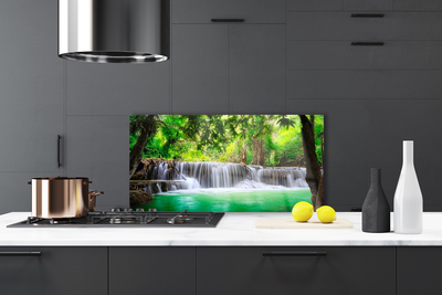 Painel cozinha Cachoeira Lago Floresta Natureza