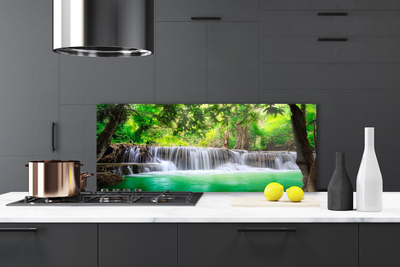 Painel cozinha Cachoeira Lago Floresta Natureza