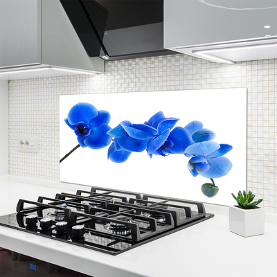 Painel vidro cozinha Flor Planta Natureza