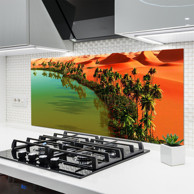 Painel vidro cozinha Lago Palm Desert
