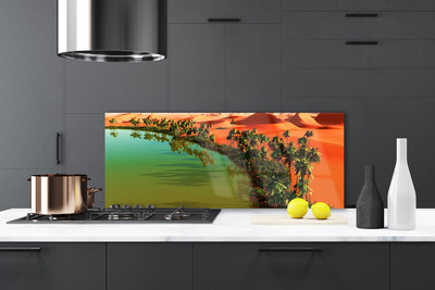 Painel vidro cozinha Lago Palm Desert