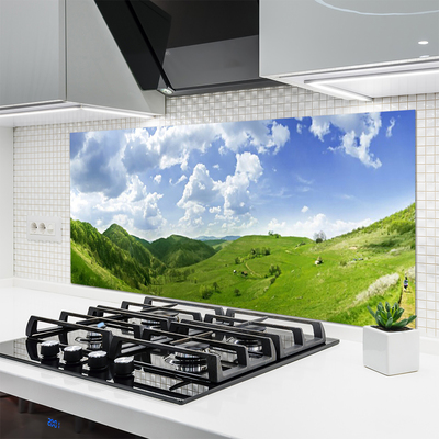 Painel vidro cozinha Campo Natural de Mountain Meadow